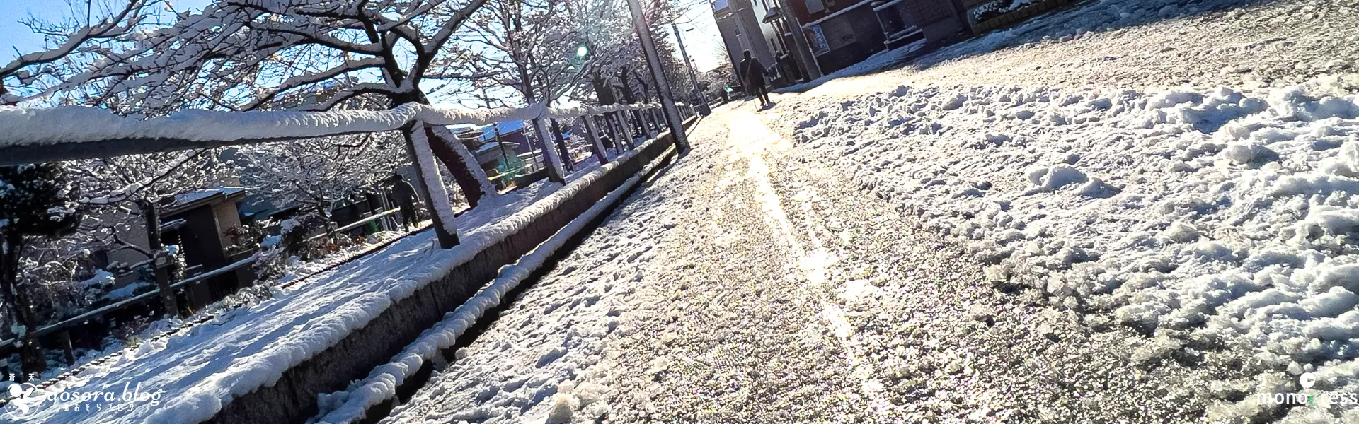 積雪の神奈川